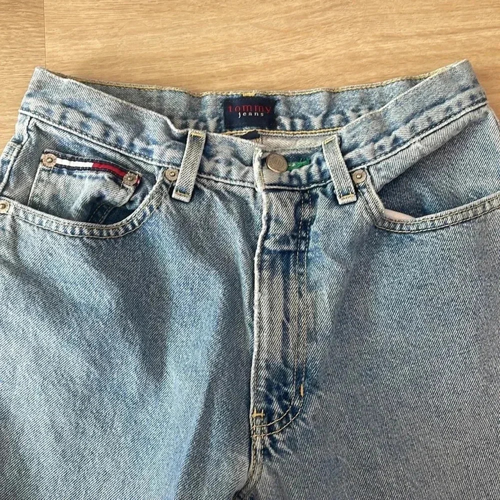 Vintage 90s Tommy Hilfiger Tommy Jeans size 5/30 - Picture 6 of 10